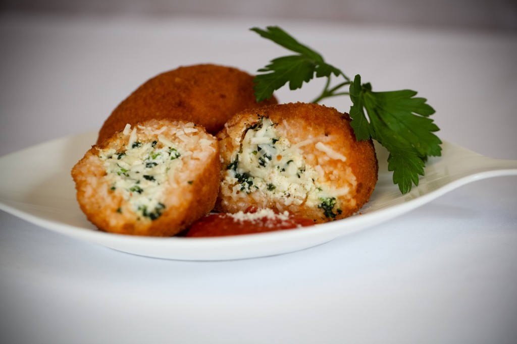 Arancini (Rice Balls) Spinach and Ricotta Capo Food LTD